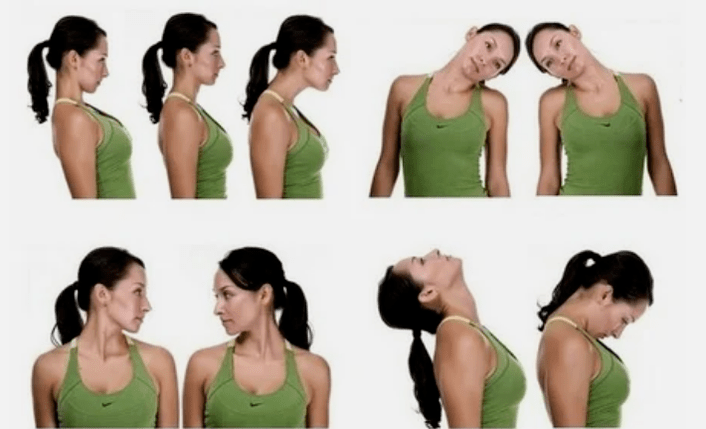 Osteochondrose neck exercises