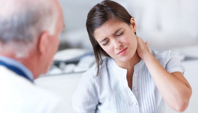 visit the doctor for neck pain